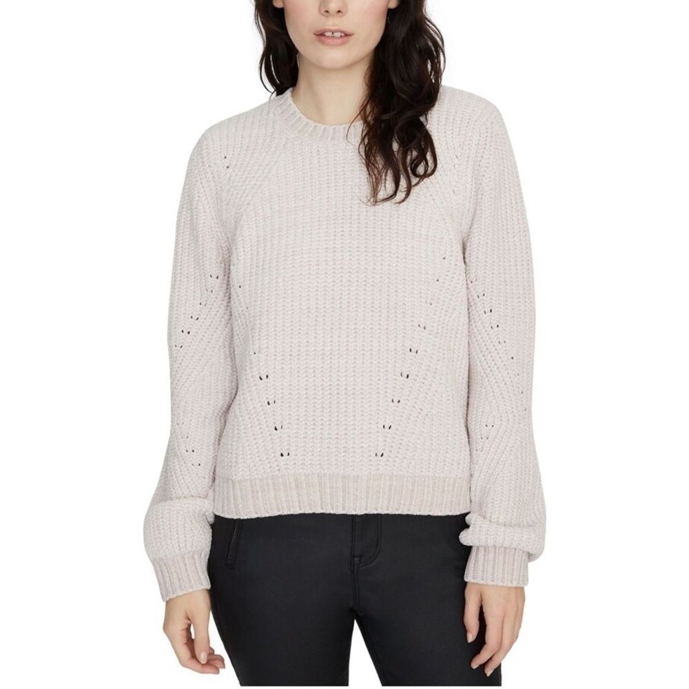 SANCTUARY - Womens Pink Long Sleeve Sweater Size: L